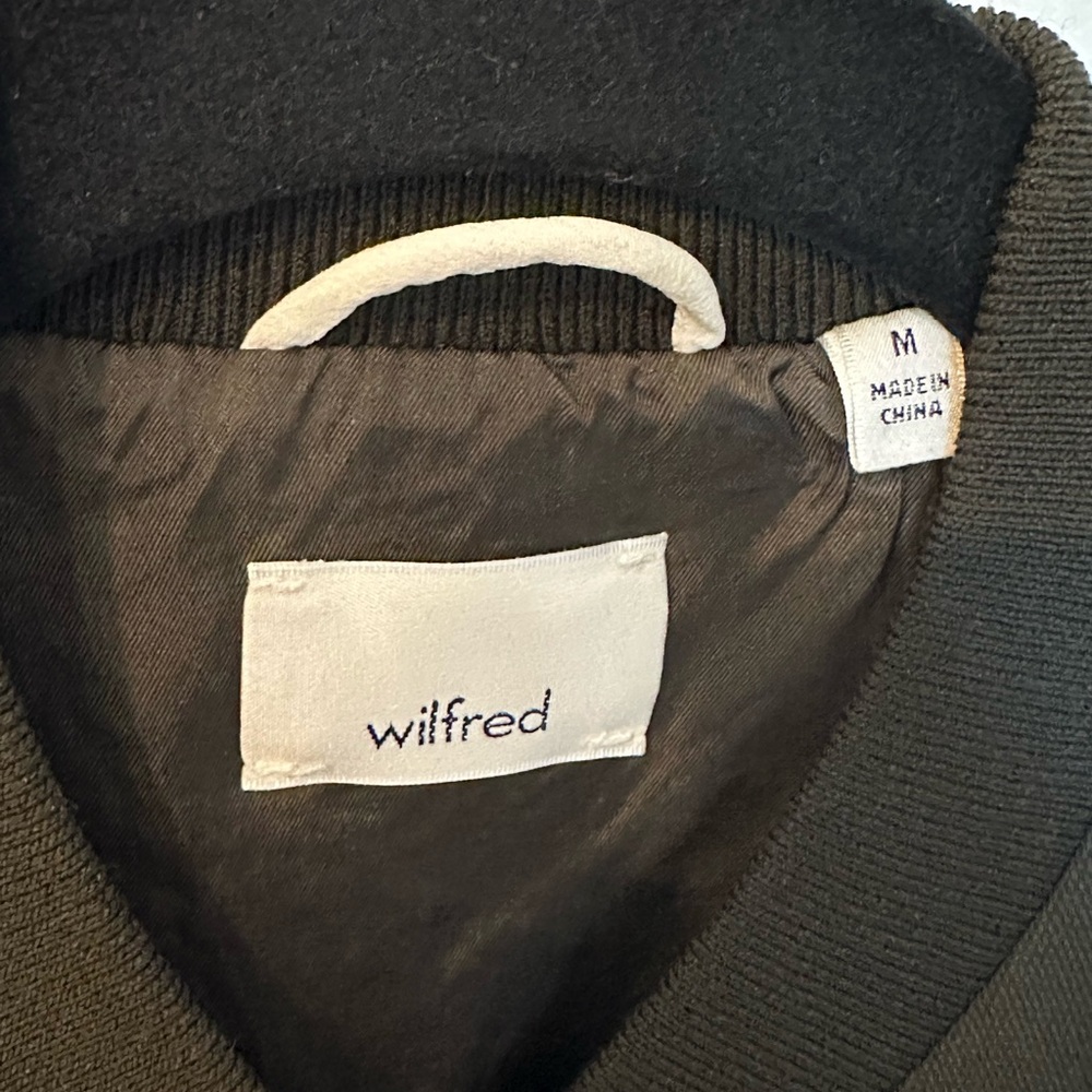 Aritzia Wilfred Bomber Jacket Medium - Picture 5 of 9